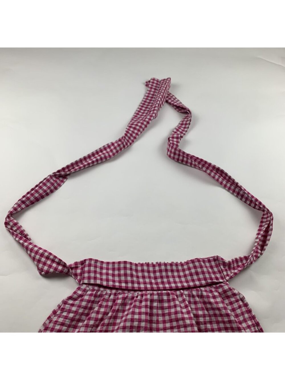 Zara Pink Gingham Checkered A-Line Skirt M - Picture 3 of 7